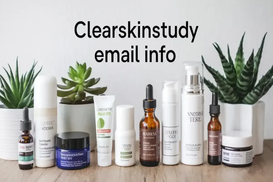 clearskinstudy email info